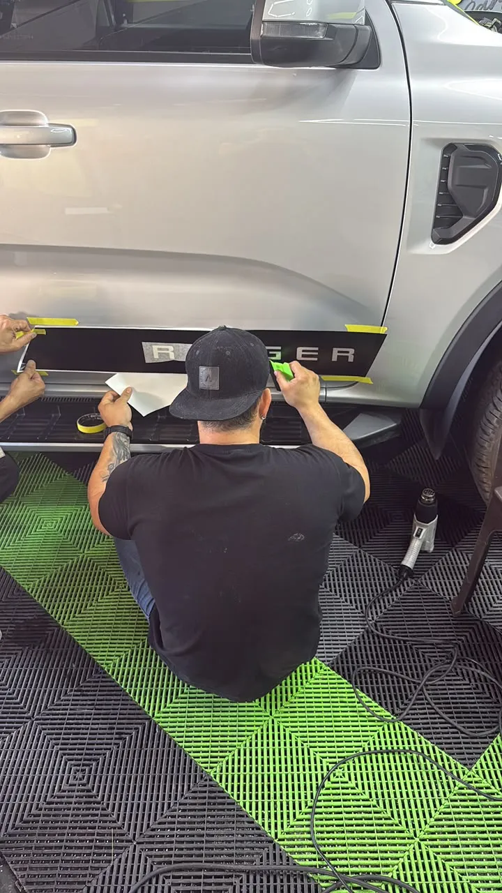 Instalación de vinilo completo